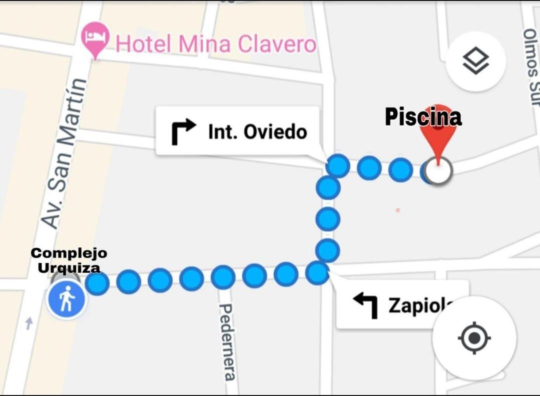 Апартаменты Complejo Urquiza Departamentos Мина-Клаверо Экстерьер фото